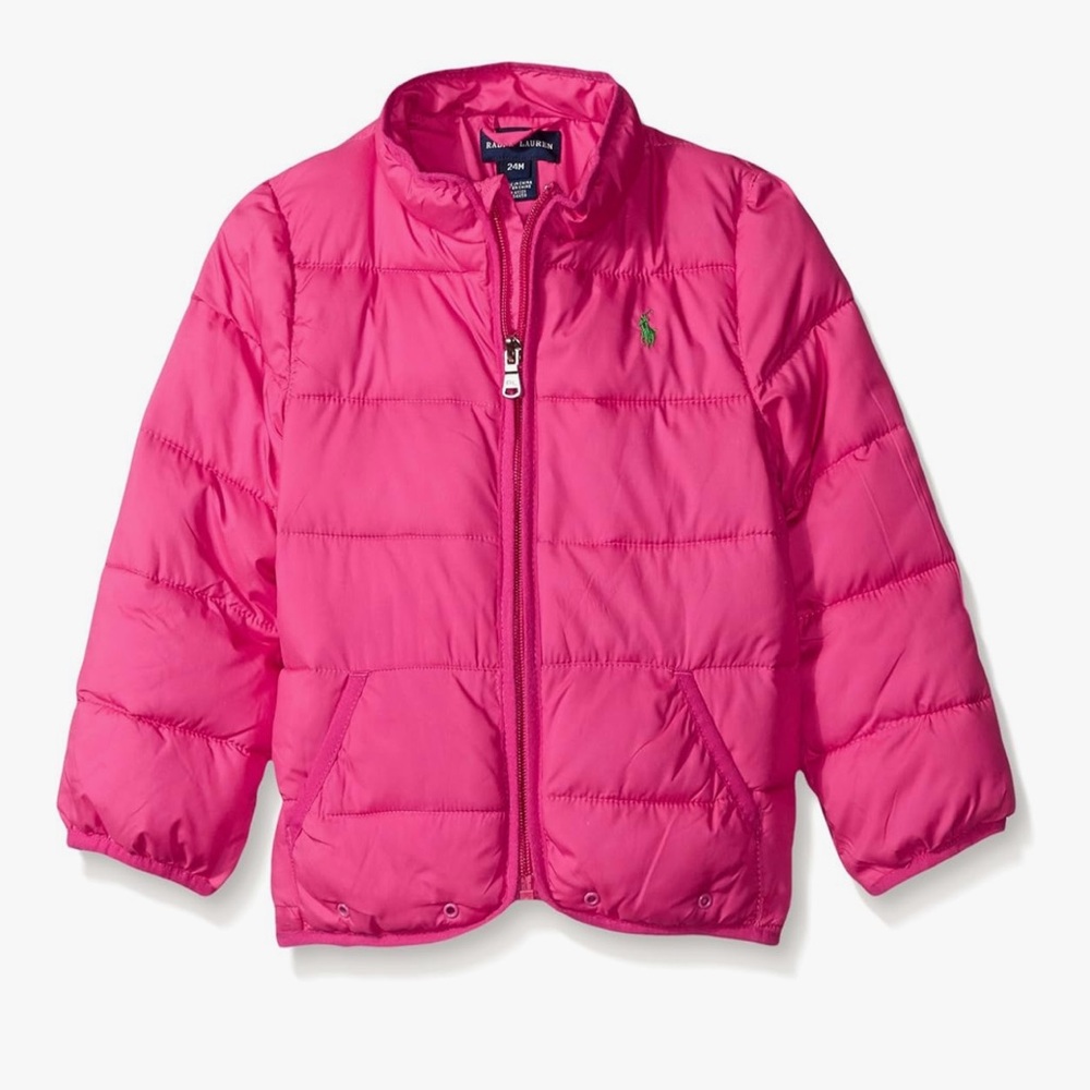 Ralph Lauren Baby Girls Quilted Jacket